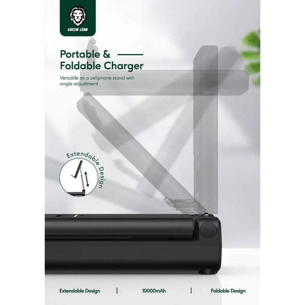 Green Lion Powerbank And Foldable Mobile Stand Green Lion Powerbank And Foldable Mobile Stand